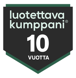 LK luottamusmerkki Luottamusmerkki 10 vuotta
